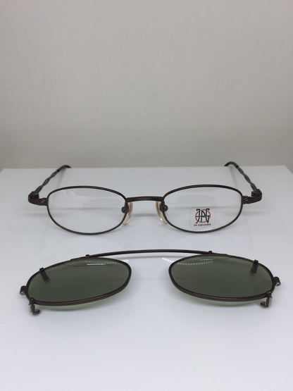 Vintage Jean Paul Gaultier JPG 57-0005 Brown Eyeglasses - Super Vision Optical