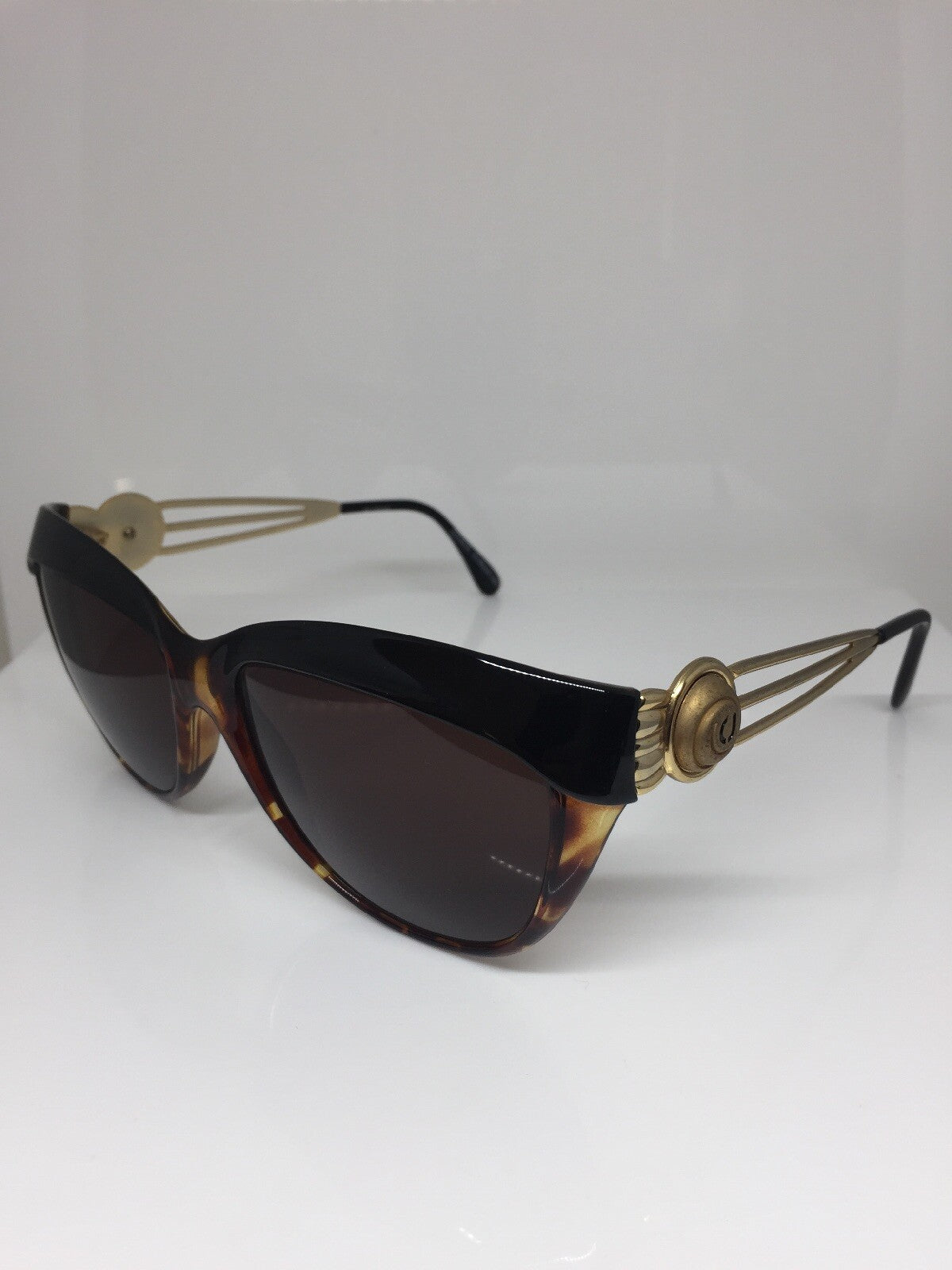 Vintage Charles Jourdan Charles Jourdan Bay Bridge Tortoise Sunglasses - Super Vision Optical
