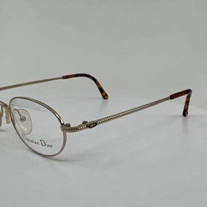 Vintage Christian Dior CD 2823 Gold Sunglasses - Super Vision Optical