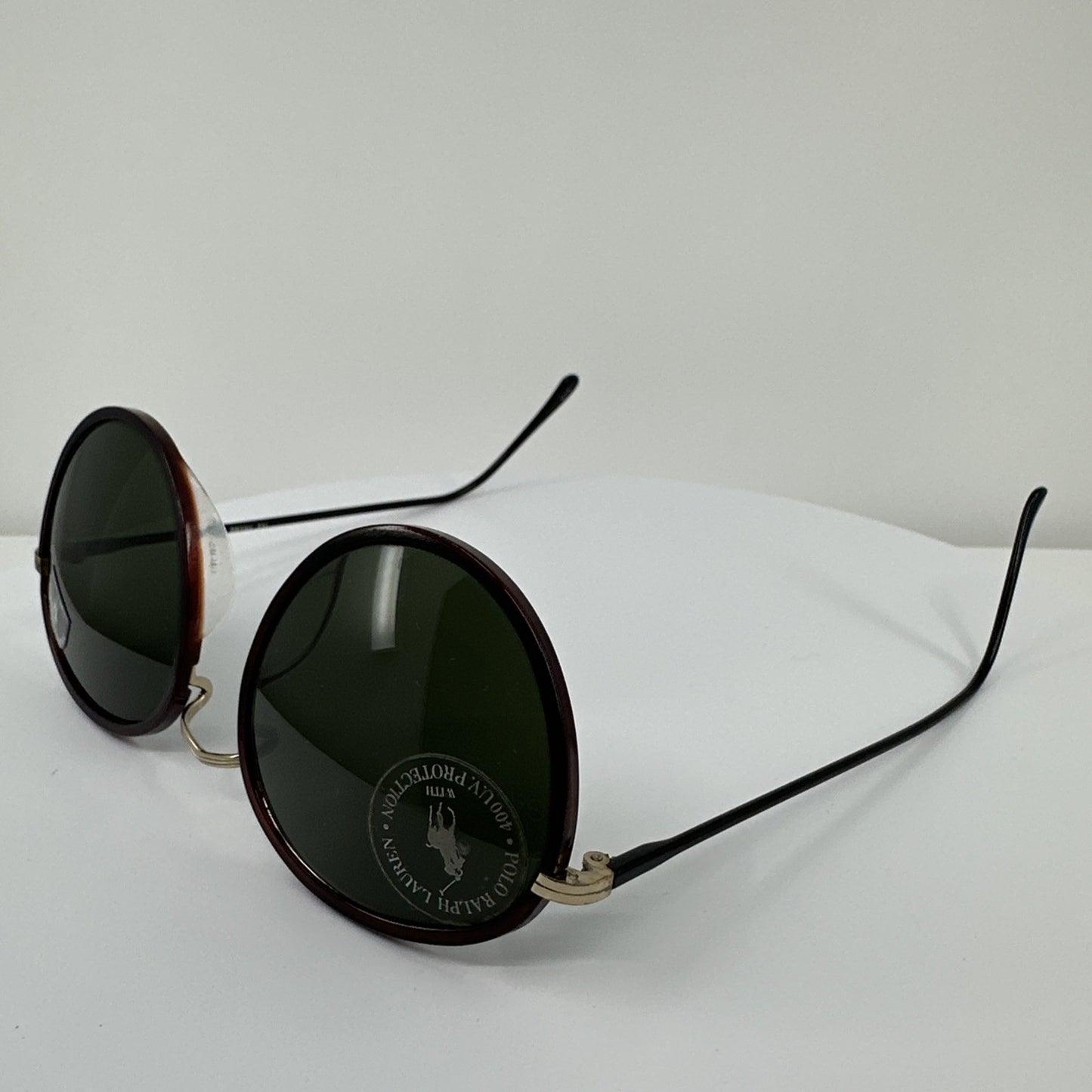 Vintage Polo Ralph Lauren Classic XXVIII By Ralph Lauren Black Sunglasses - Super Vision Optical