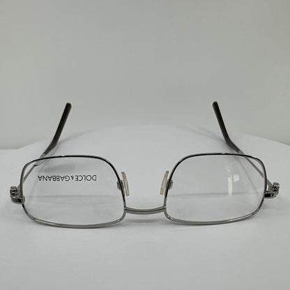 Vintage Dolce & Gabbana DG 458 Silver Eyeglasses - Super Vision Optical