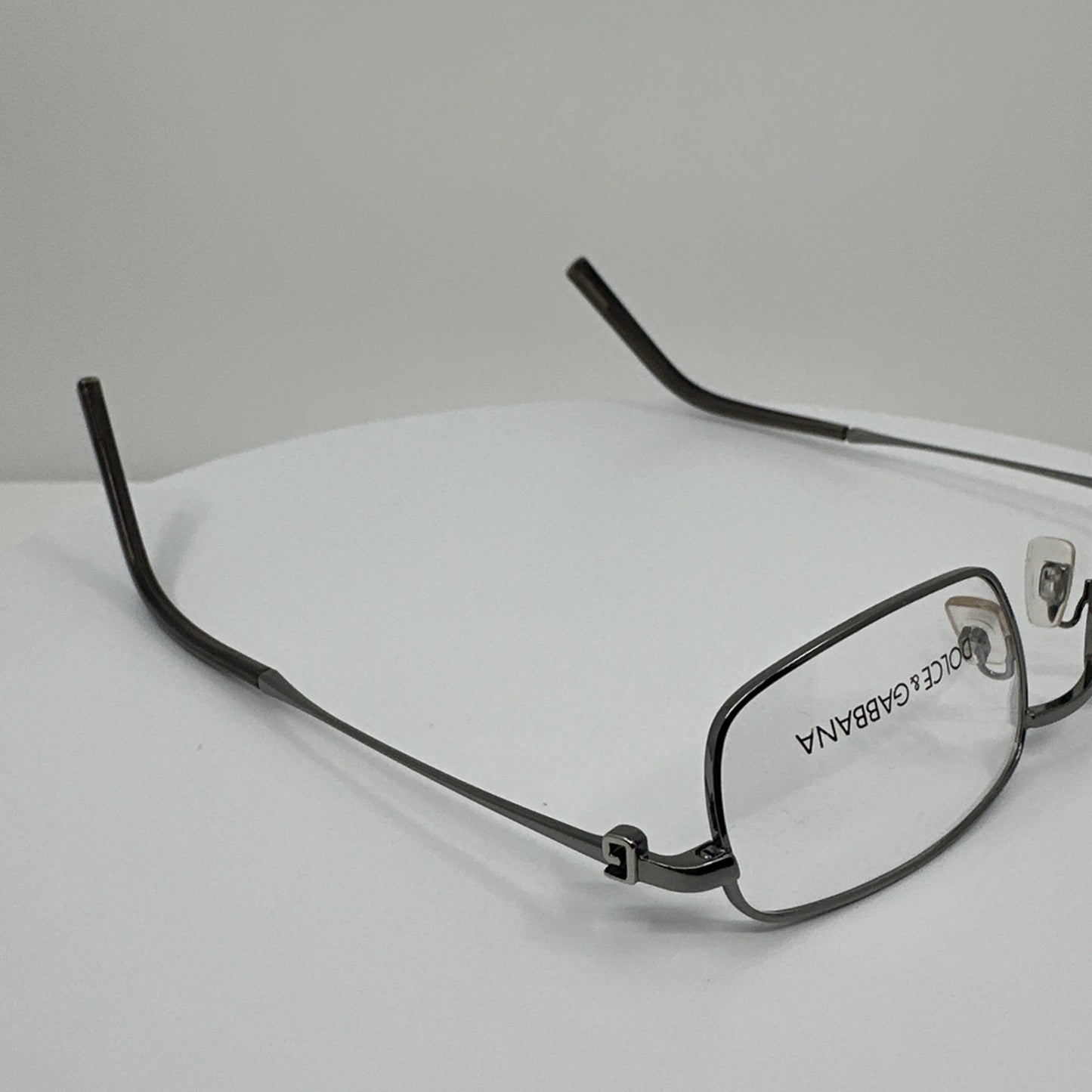 Vintage Dolce & Gabbana DG 457 Gunmetal Eyeglasses - Super Vision Optical