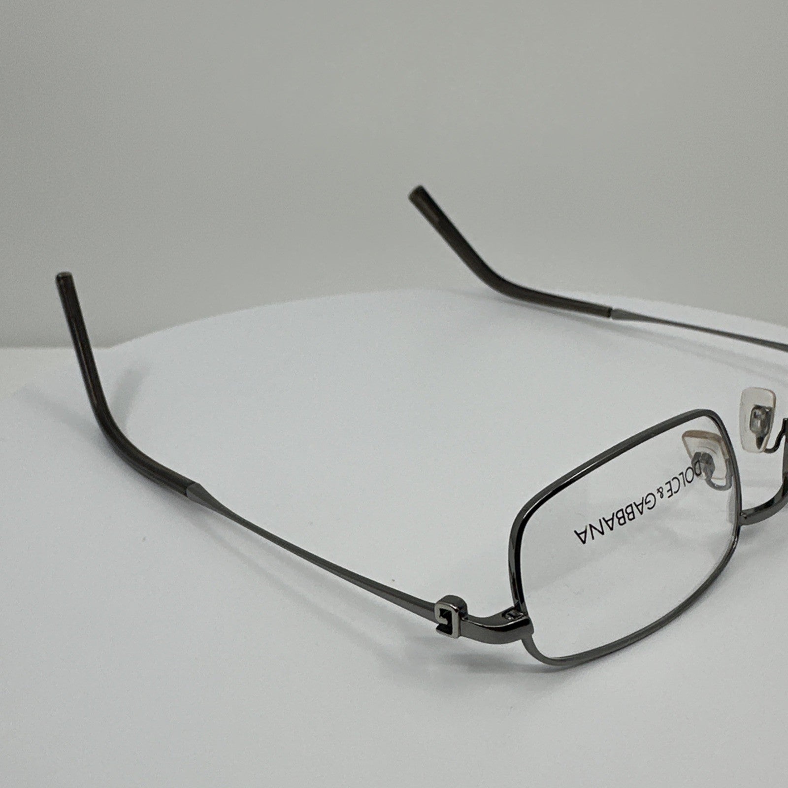 Vintage Dolce & Gabbana DG 457 Gunmetal Eyeglasses - Super Vision Optical