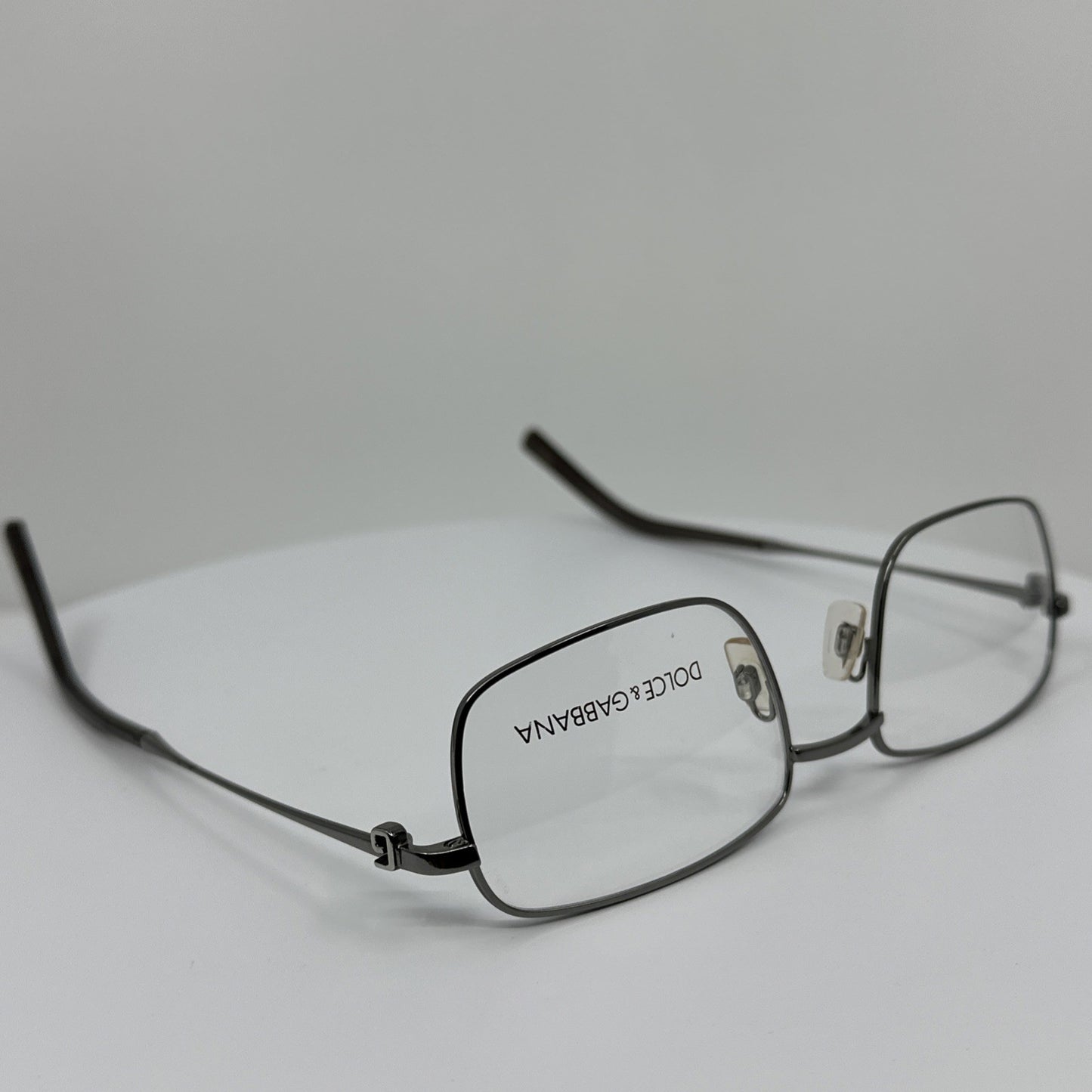 Vintage Dolce & Gabbana DG 458 Gunmetal Eyeglasses - Super Vision Optical