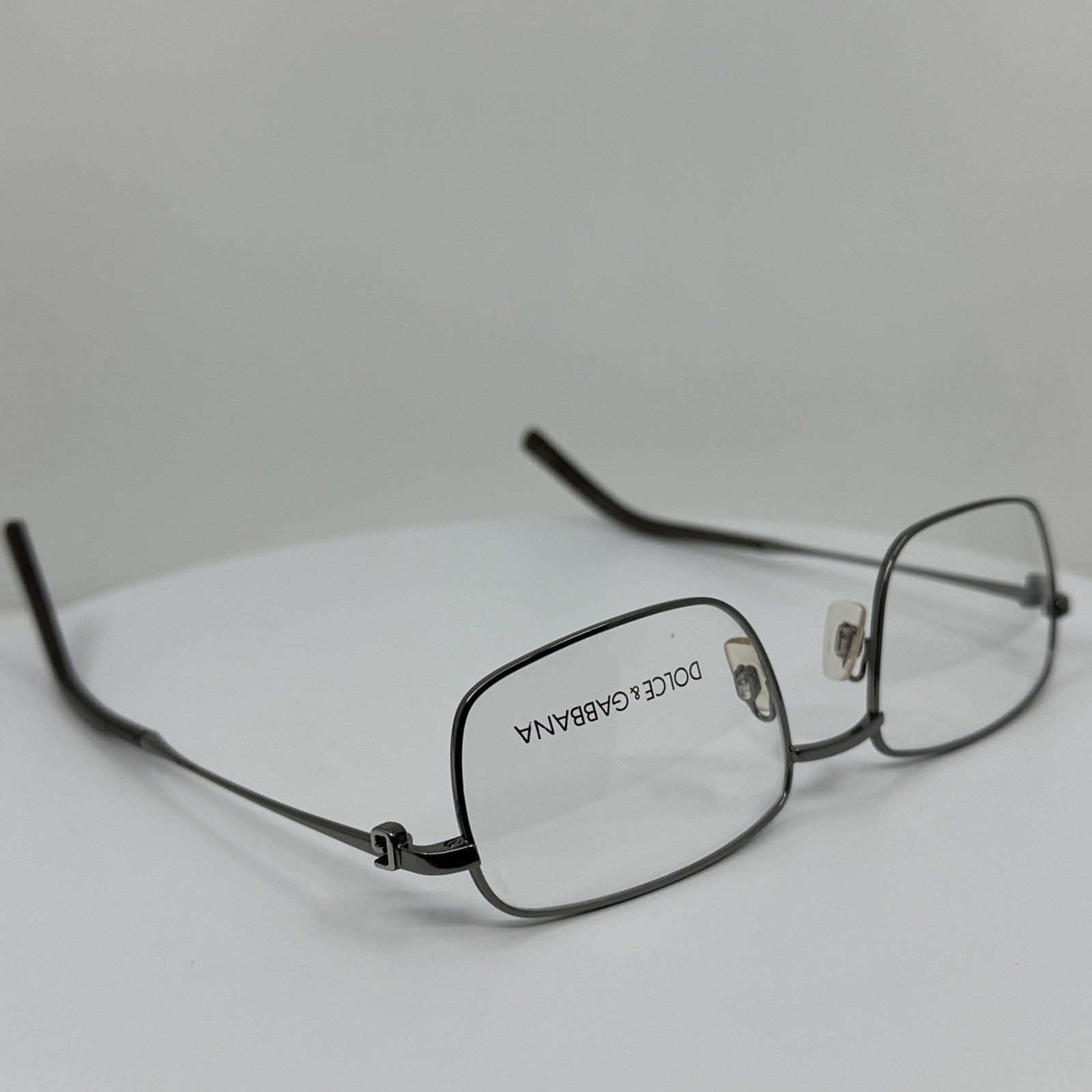 Vintage Dolce & Gabbana DG 458 Gunmetal Eyeglasses - Super Vision Optical