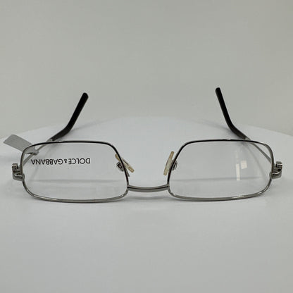 Vintage Dolce & Gabbana DG 457 Silver Eyeglasses - Super Vision Optical