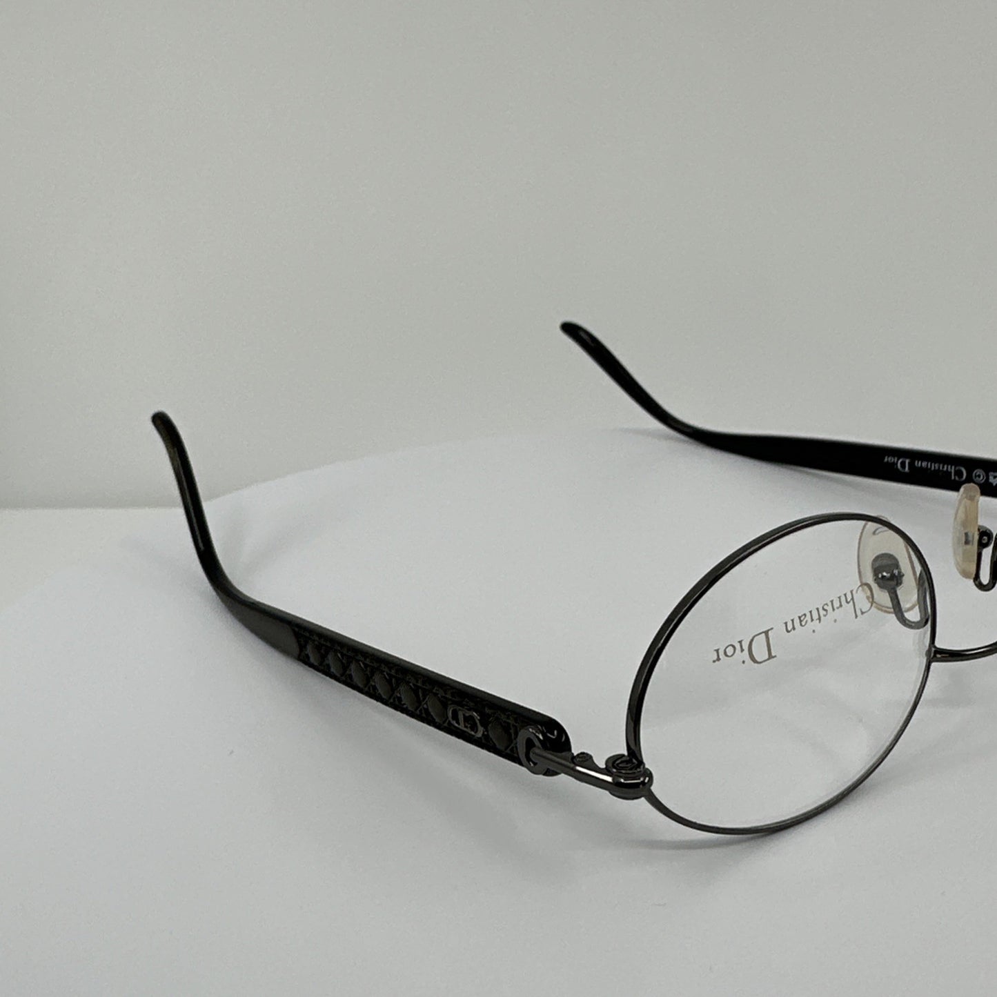 Vintage Christian Dior CD 3510 Gunmetal Eyeglasses - Super Vision Optical
