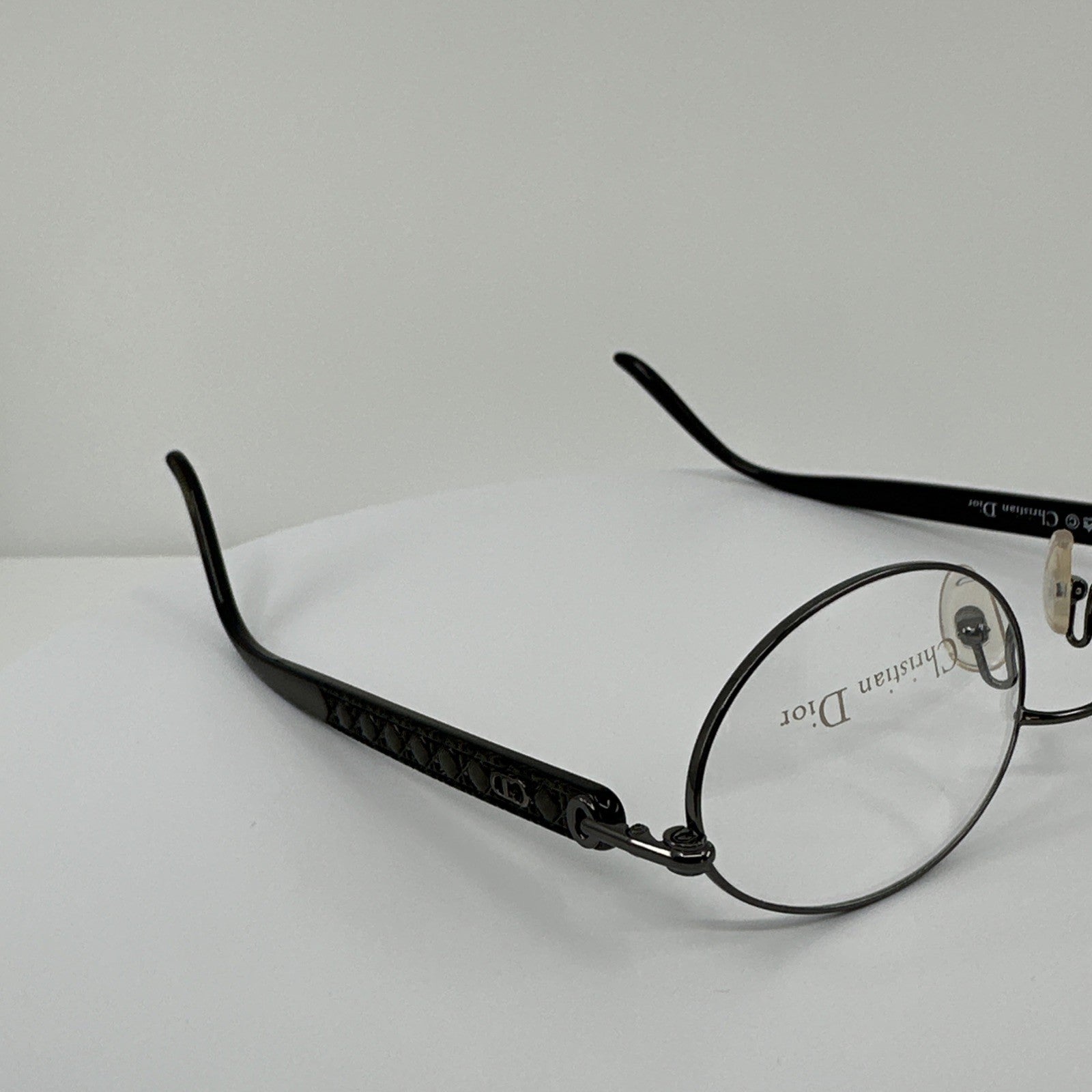 Vintage Christian Dior CD 3510 Gunmetal Eyeglasses - Super Vision Optical
