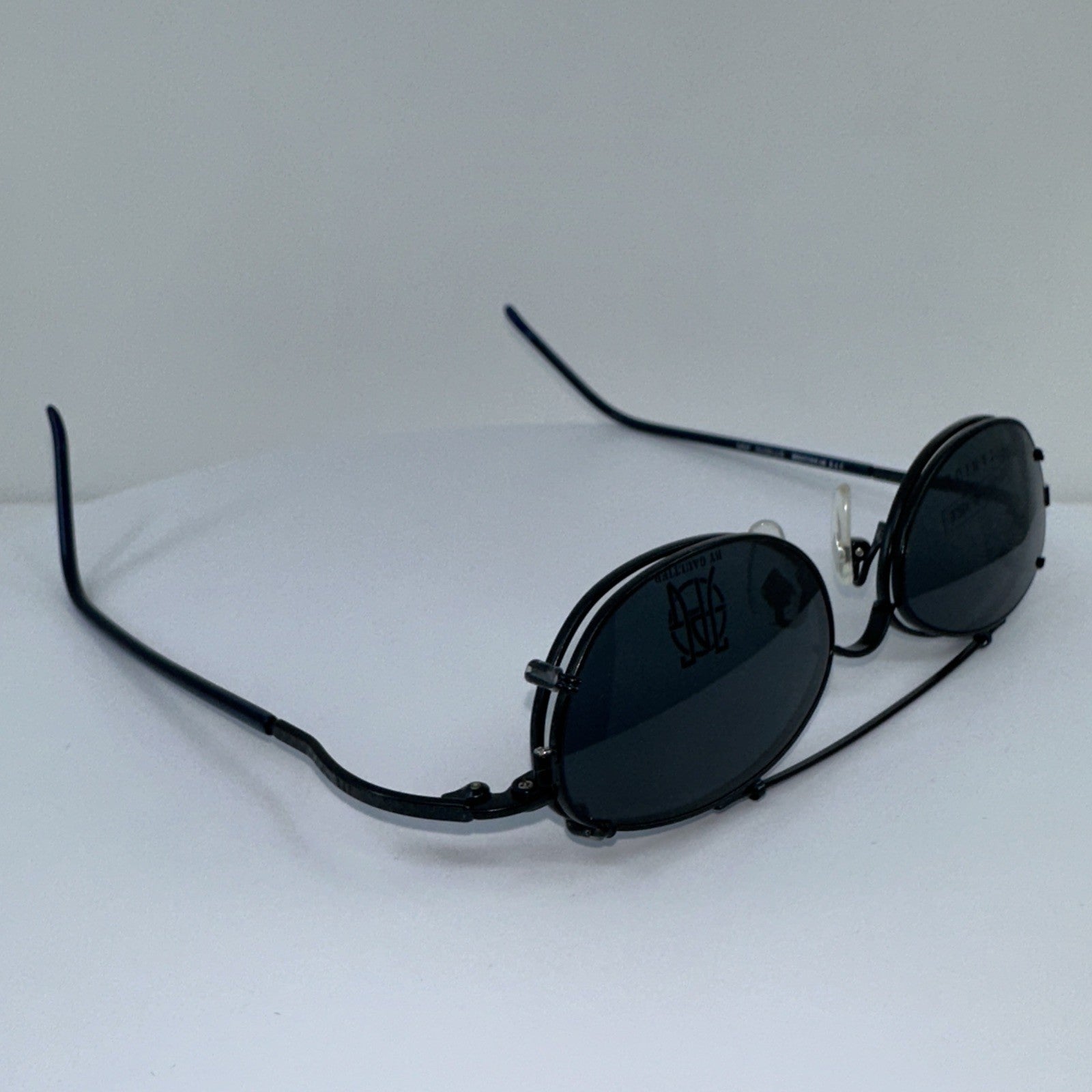 Vintage Jean Paul Gaultier JPG 57-0010 Blue Eyeglasses - Super Vision Optical