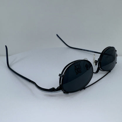 Vintage Jean Paul Gaultier JPG 57-0010 Blue Eyeglasses - Super Vision Optical