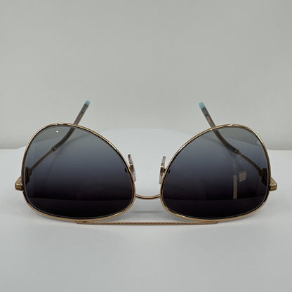 Vintage Tiffany & Co. TF 3080 Gold Sunglasses - Super Vision Optical
