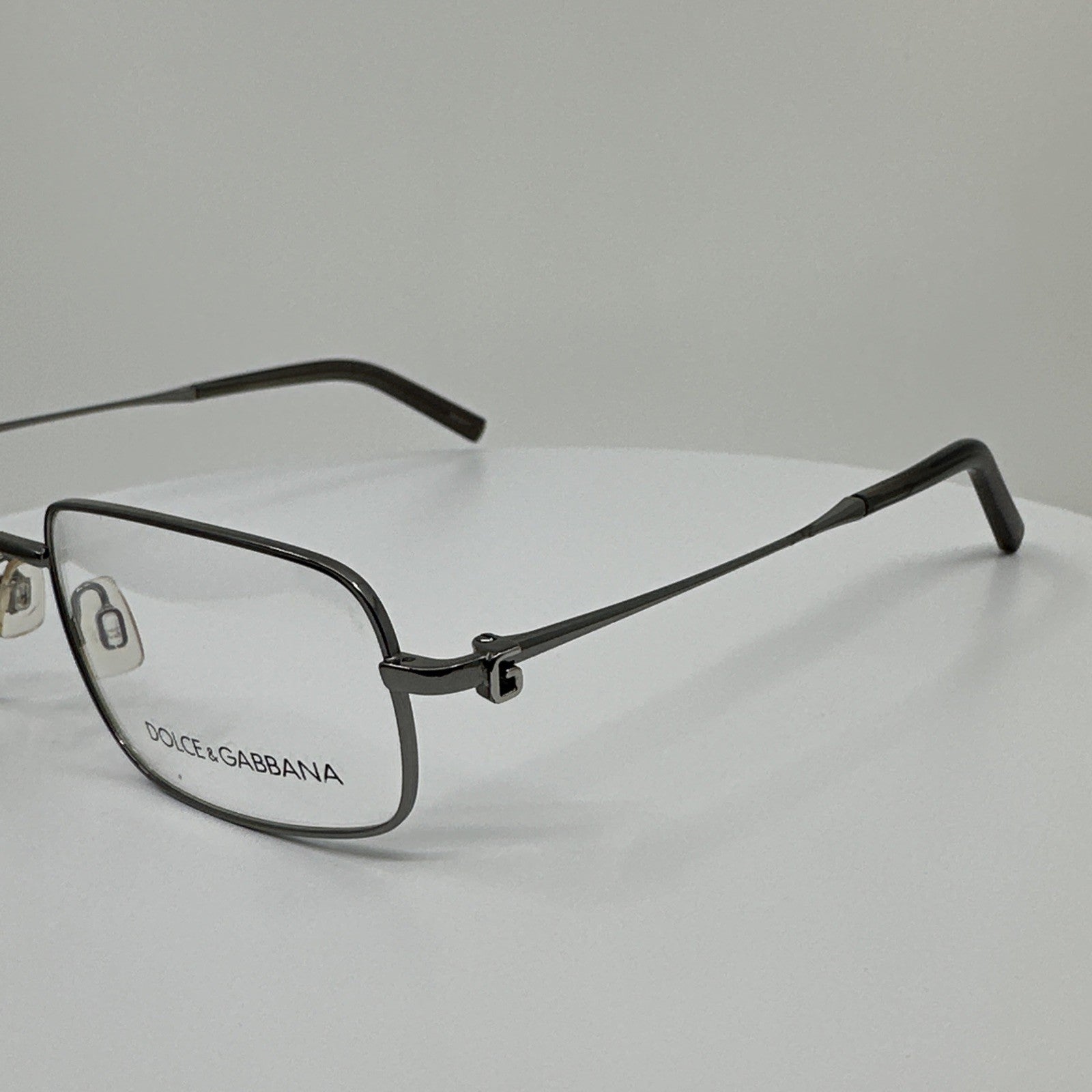 Vintage Dolce & Gabbana DG 458 Gunmetal Eyeglasses - Super Vision Optical