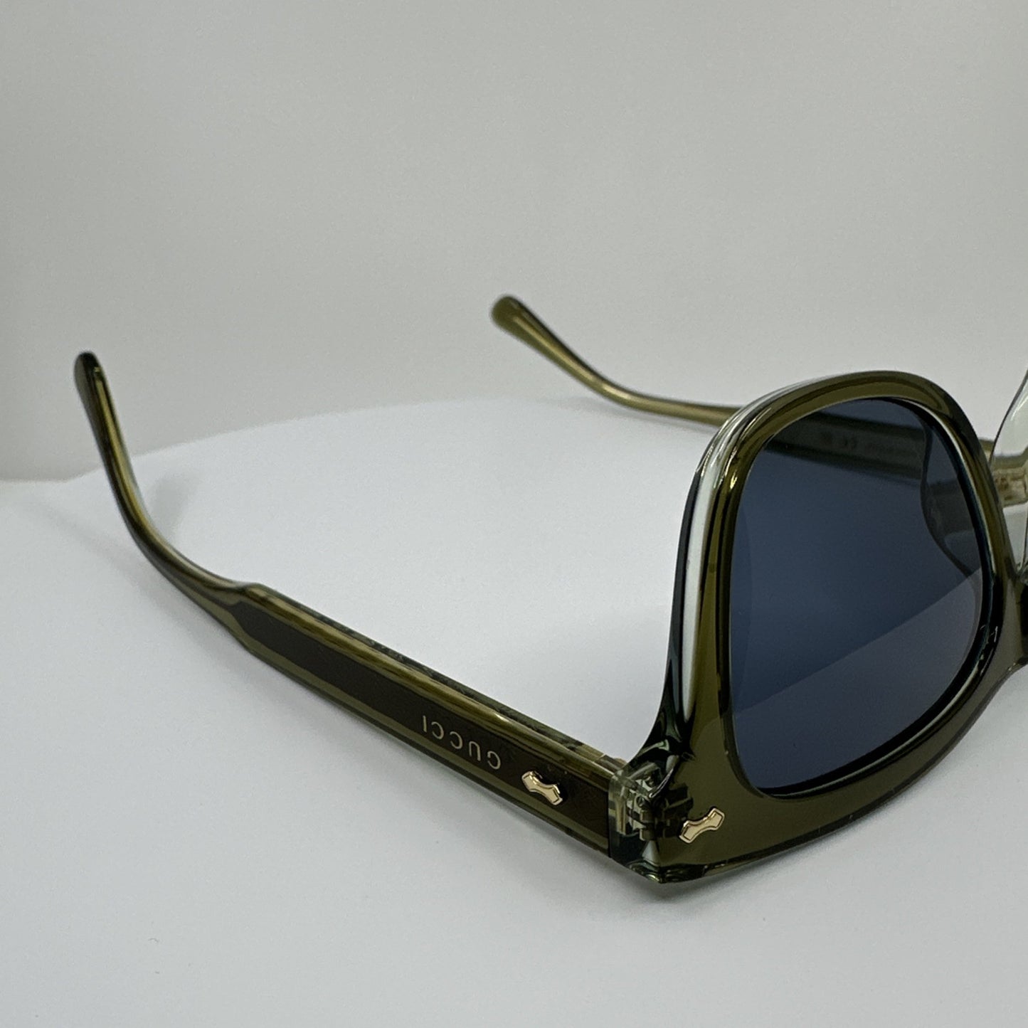 Vintage Gucci GG0910S Green Sunglasses - Super Vision Optical