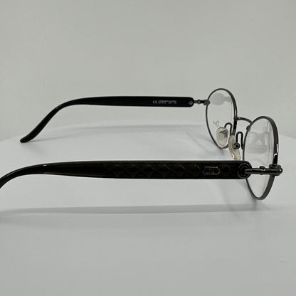 Vintage Christian Dior CD 3510 Gunmetal Eyeglasses - Super Vision Optical