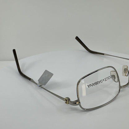 Vintage Dolce & Gabbana DG 458 Silver Eyeglasses - Super Vision Optical