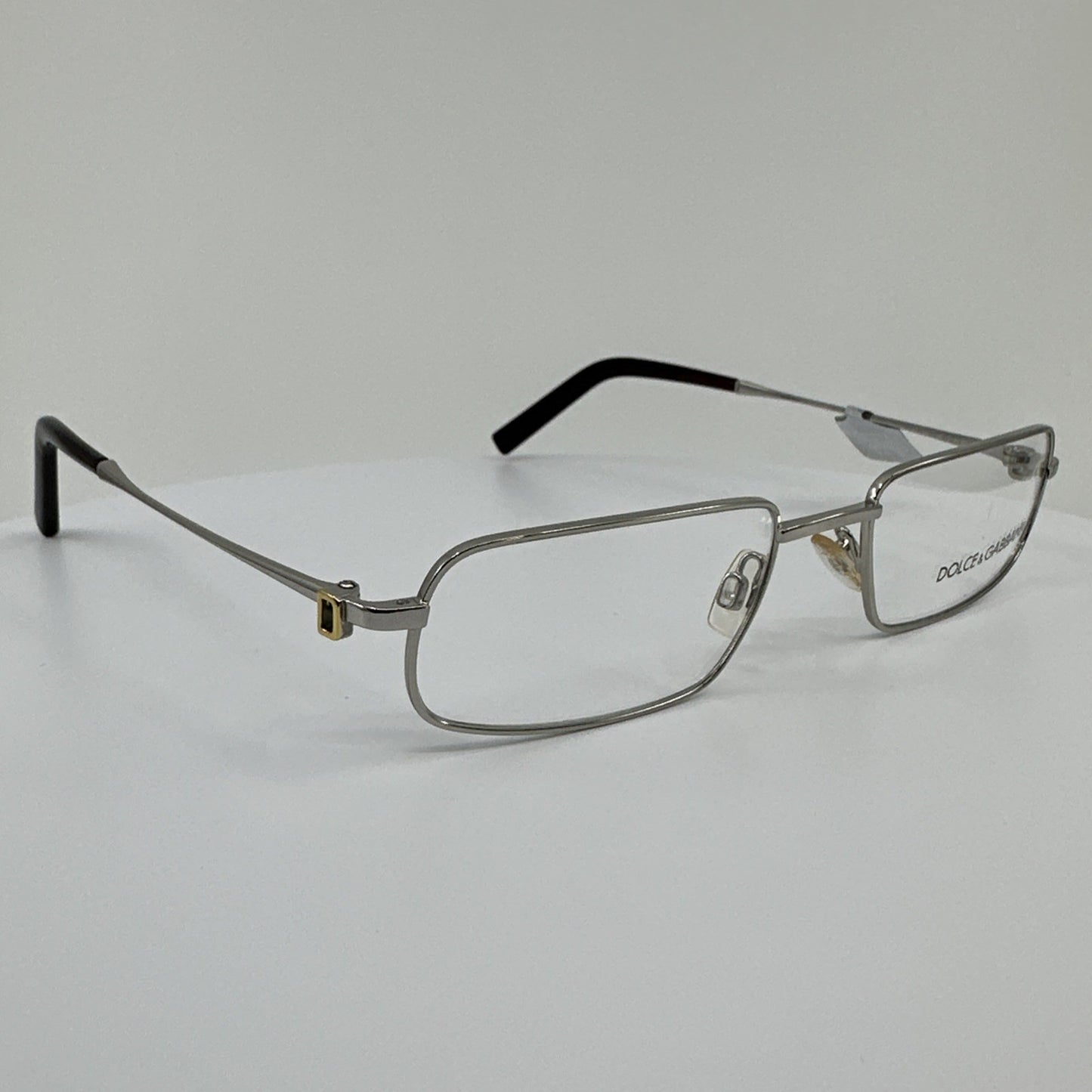 Vintage Dolce & Gabbana DG 457 Silver Eyeglasses - Super Vision Optical