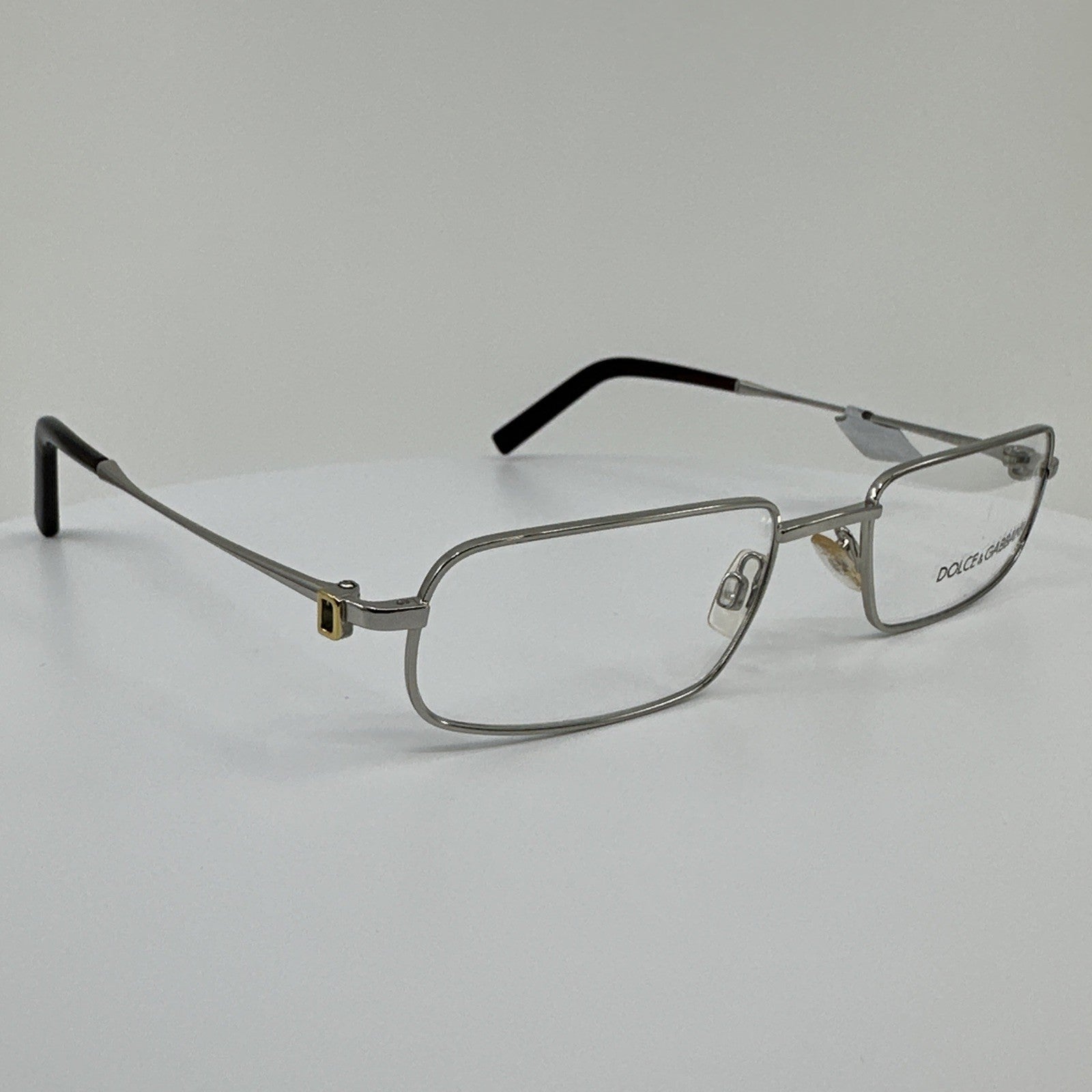 Vintage Dolce & Gabbana DG 457 Silver Eyeglasses - Super Vision Optical