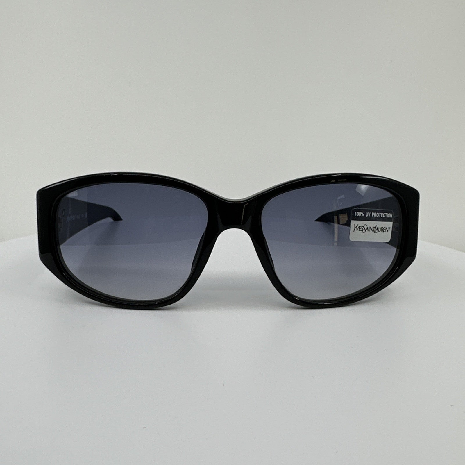 Vintage Saint Laurent YSL 6553 Black Sunglasses - Super Vision Optical