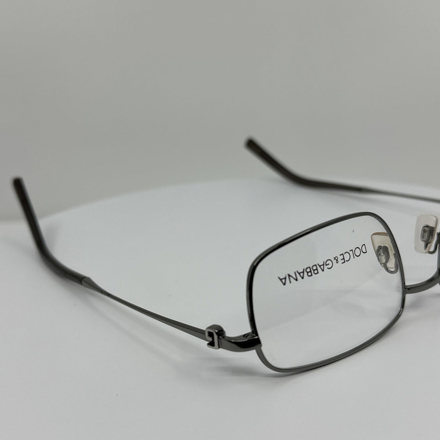 Vintage Dolce & Gabbana DG 458 Gunmetal Eyeglasses - Super Vision Optical