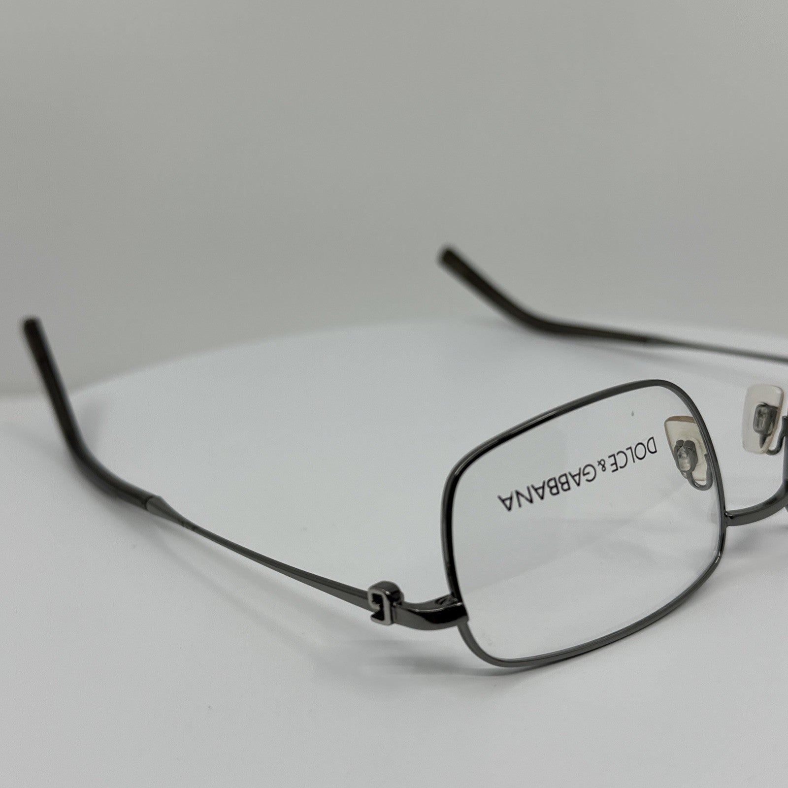 Vintage Dolce & Gabbana DG 458 Gunmetal Eyeglasses - Super Vision Optical