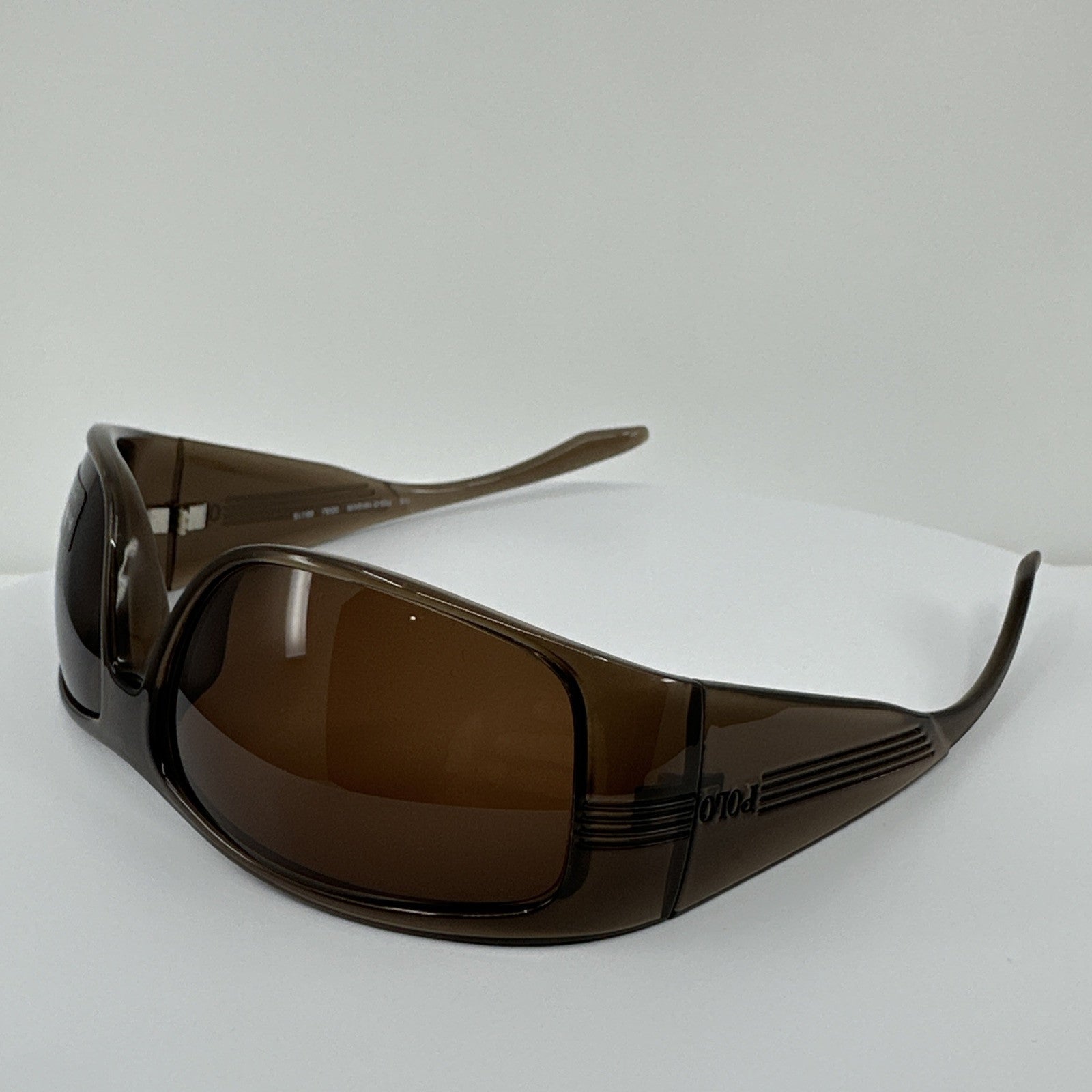 Vintage Polo Ralph Lauren POLO 1912/US Brown Sunglasses - Super Vision Optical