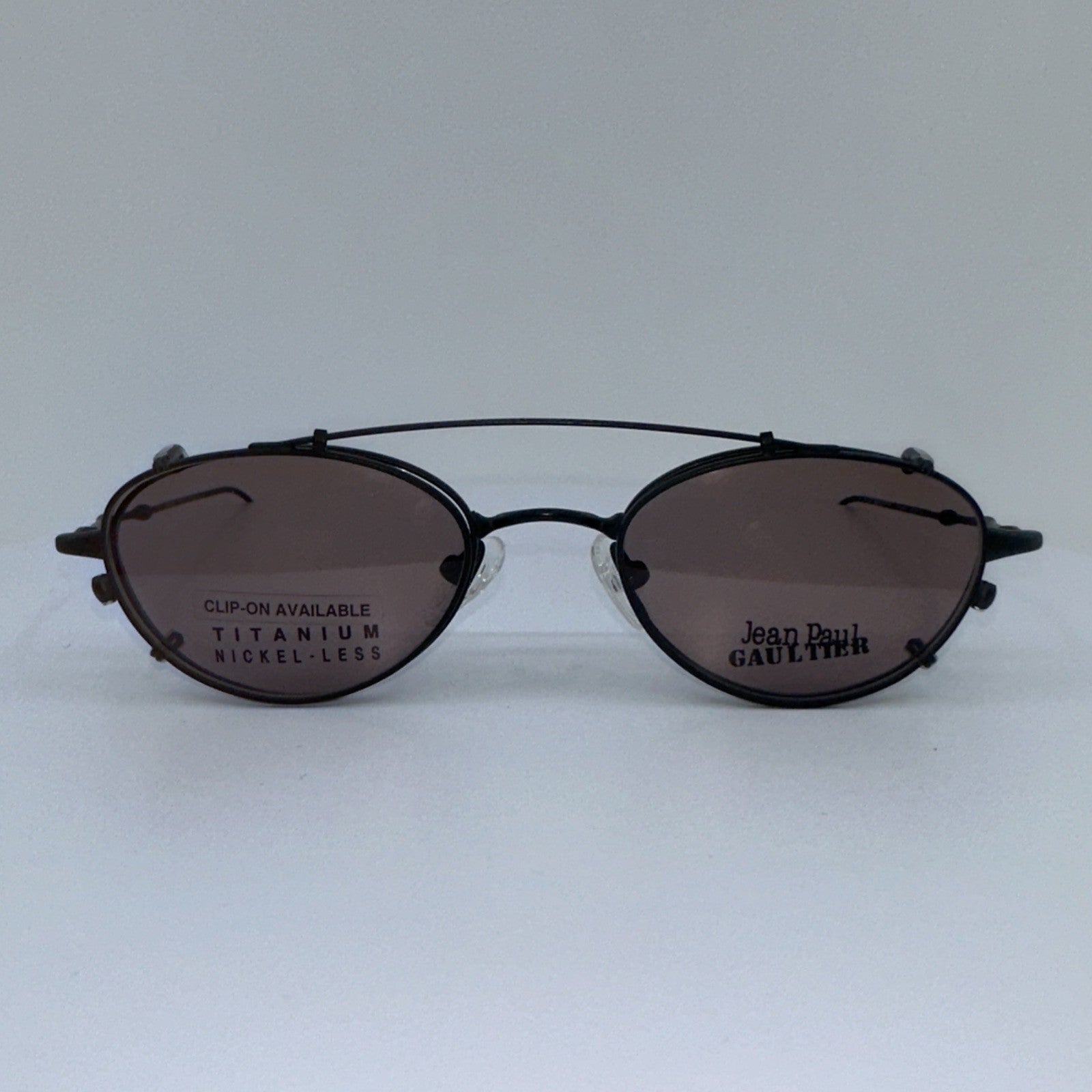 Vintage Jean Paul Gaultier JPG 55-0018 Black Eyeglasses - Super Vision Optical