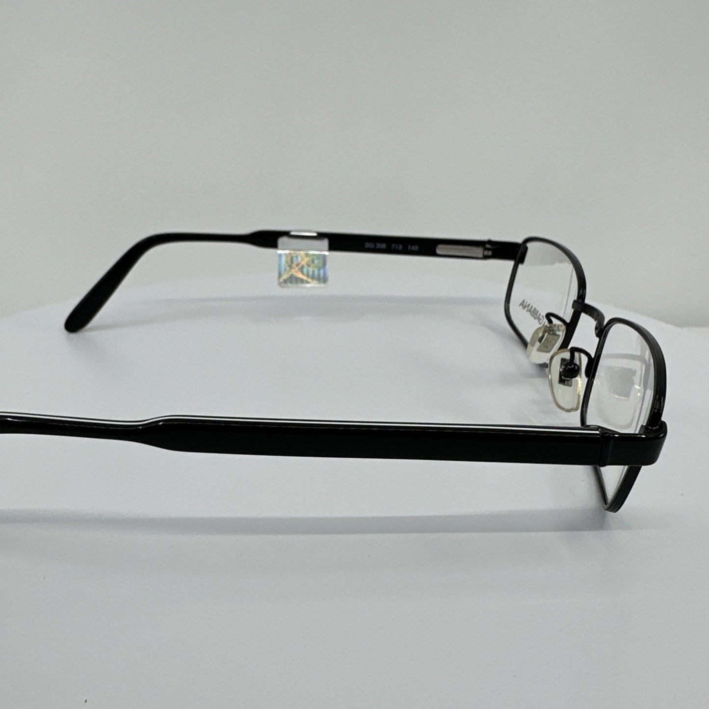 Vintage Dolce & Gabbana DG 308 Black Eyeglasses - Super Vision Optical