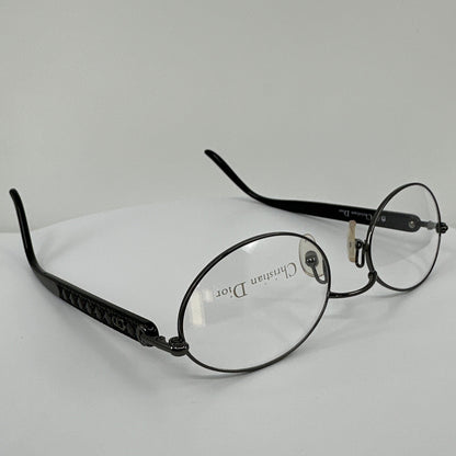 Vintage Christian Dior CD 3510 Gunmetal Eyeglasses - Super Vision Optical