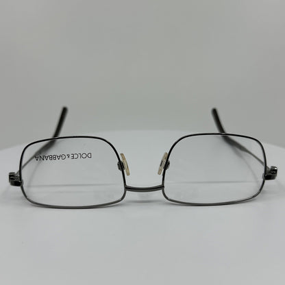 Vintage Dolce & Gabbana DG 458 Gunmetal Eyeglasses - Super Vision Optical