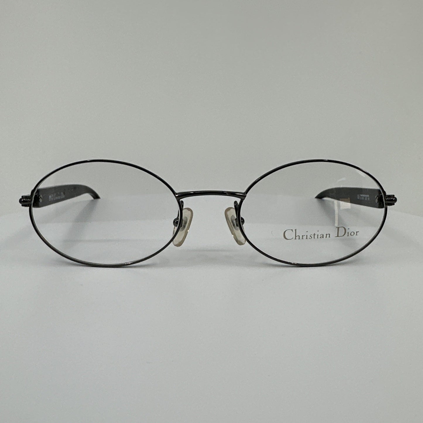 Vintage Christian Dior CD 3510 Gunmetal Eyeglasses - Super Vision Optical