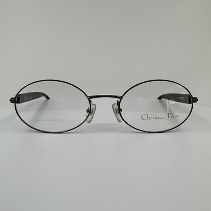 Vintage Christian Dior CD 3510 Gunmetal Eyeglasses - Super Vision Optical