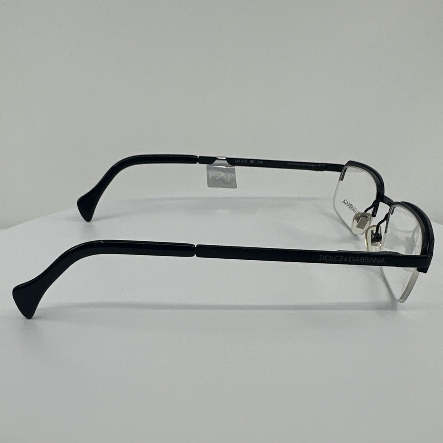 Vintage Dolce & Gabbana DG 312 Black Eyeglasses - Super Vision Optical