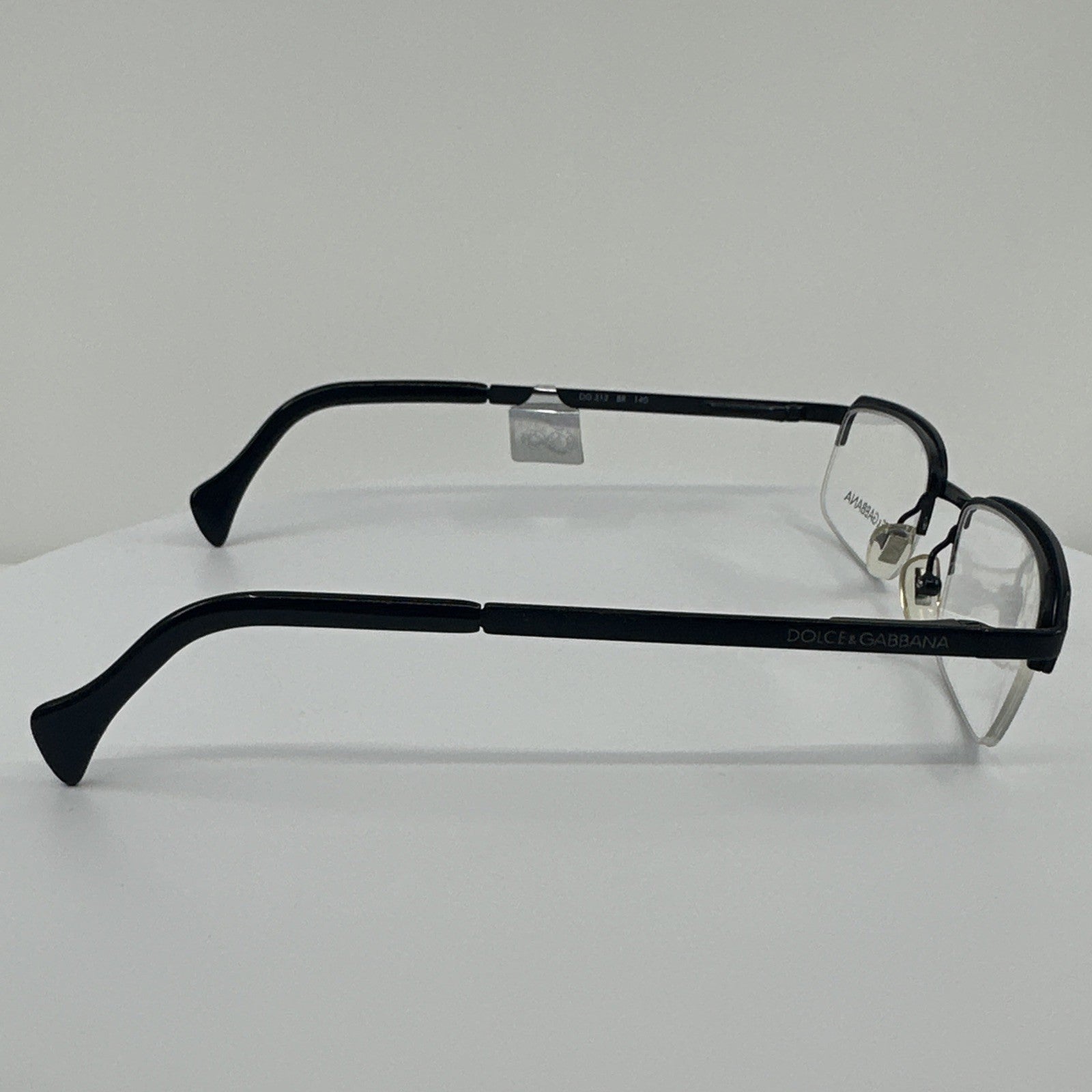 Vintage Dolce & Gabbana DG 312 Black Eyeglasses - Super Vision Optical