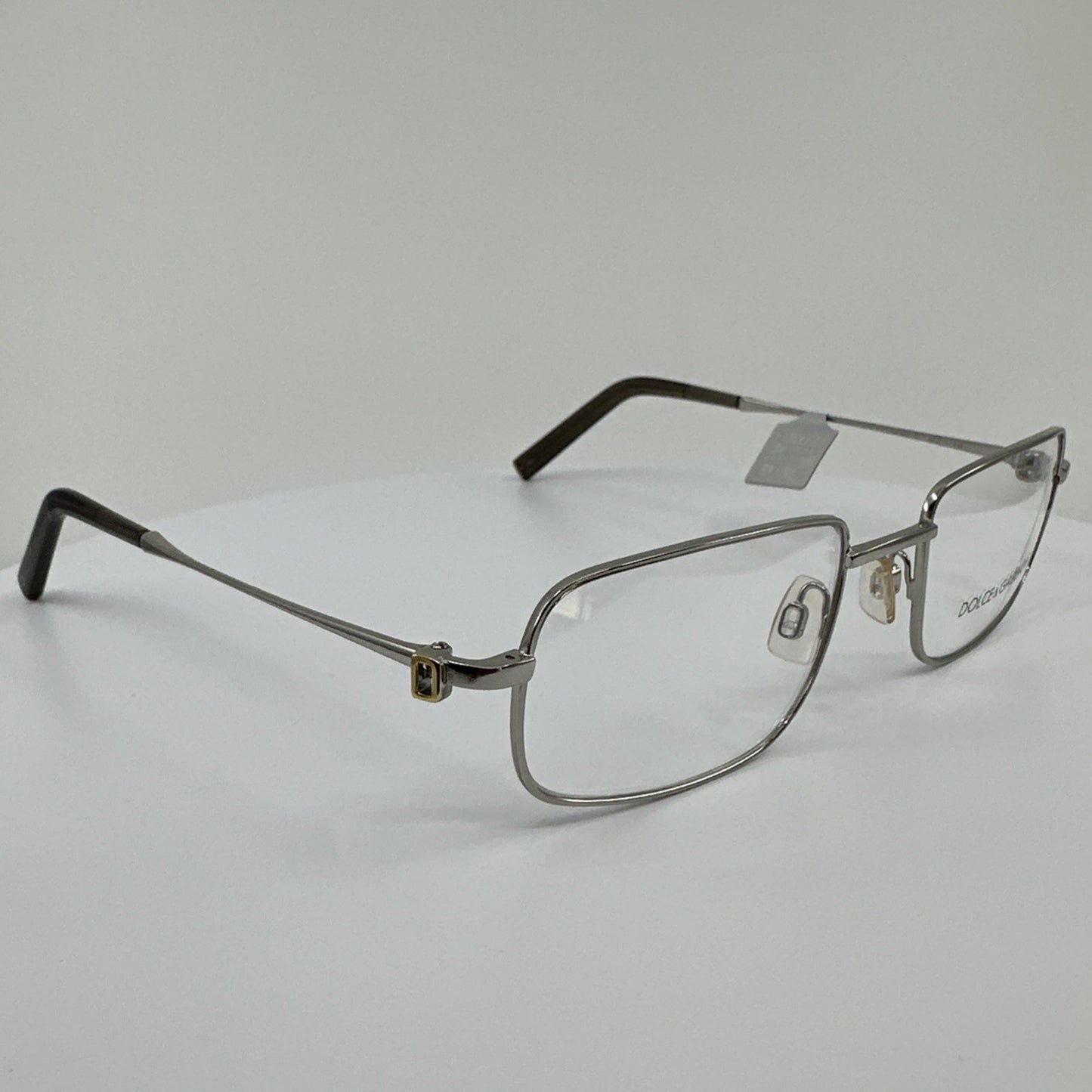 Vintage Dolce & Gabbana DG 458 Silver Eyeglasses - Super Vision Optical