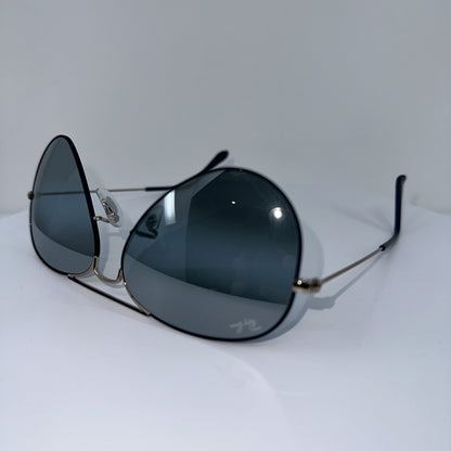 Vintage Ray-Ban RB 3025 Blue Sunglasses - Super Vision Optical