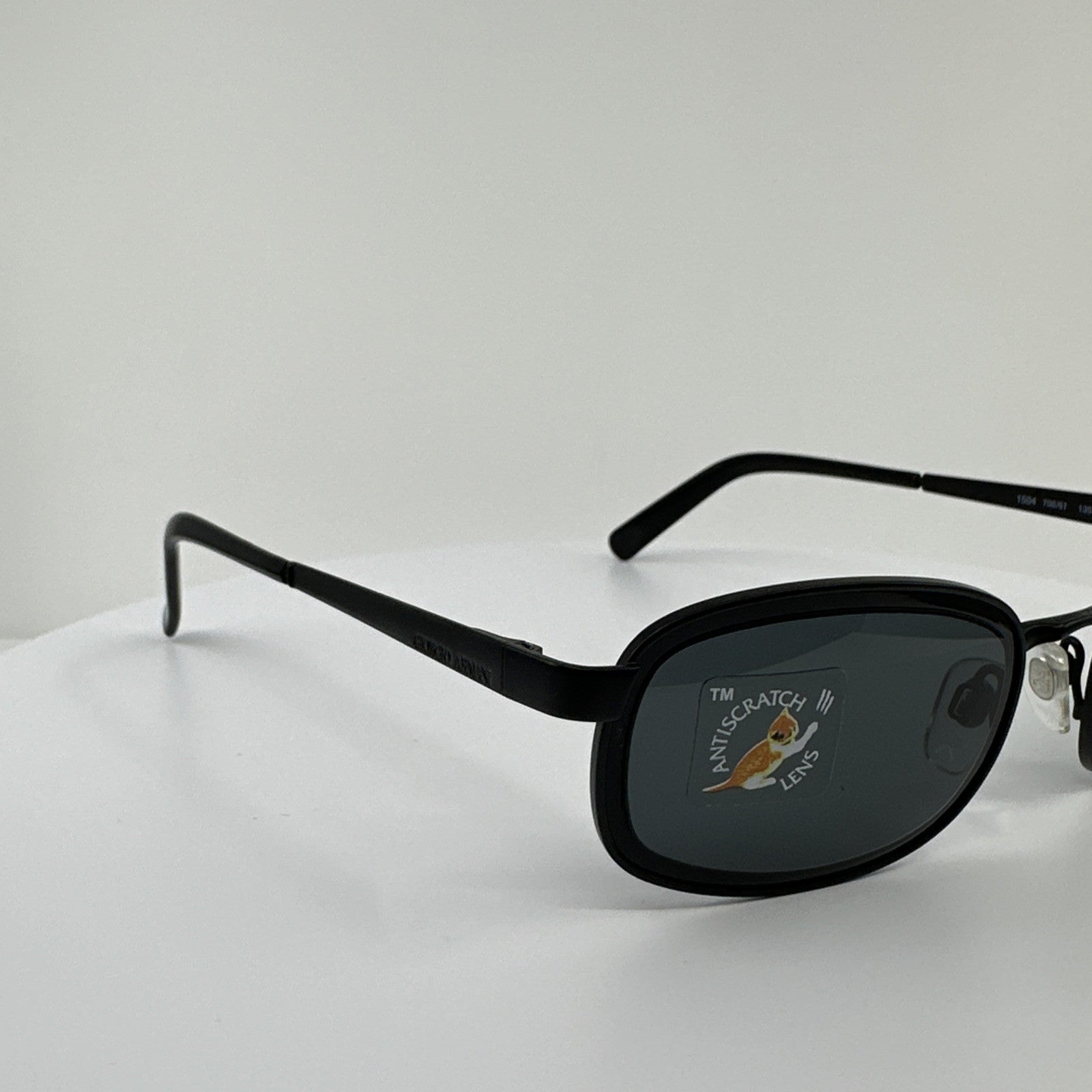 Vintage Giorgio Armani GA 1504 Black Sunglasses - Super Vision Optical