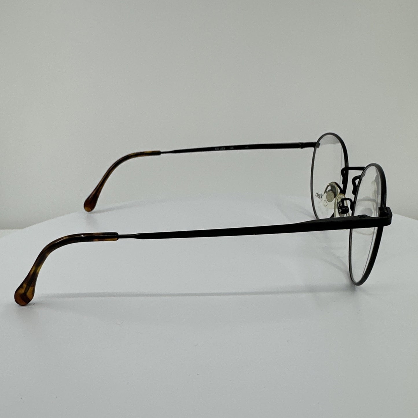Vintage Calvin Klein CK 203 Black Eyeglasses - Super Vision Optical