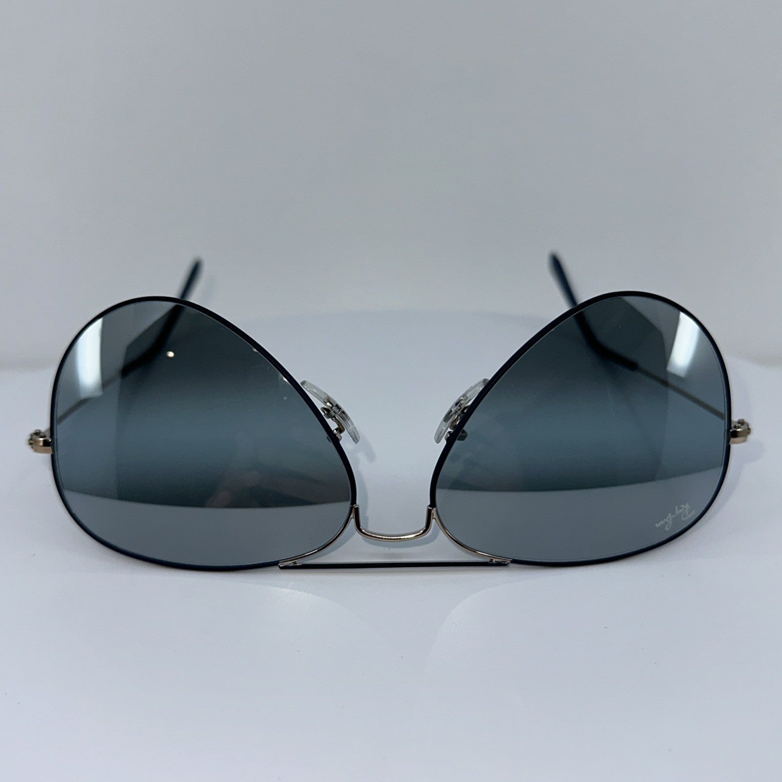 Vintage Ray-Ban RB 3025 Blue Sunglasses - Super Vision Optical