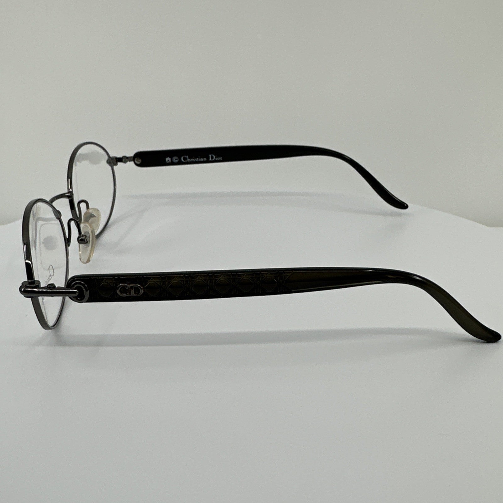Vintage Christian Dior CD 3510 Gunmetal Eyeglasses - Super Vision Optical