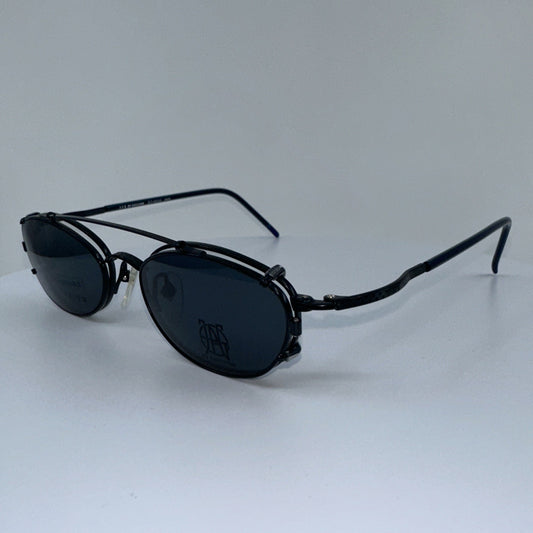 Vintage Jean Paul Gaultier JPG 57-0010 Blue Eyeglasses - Super Vision Optical