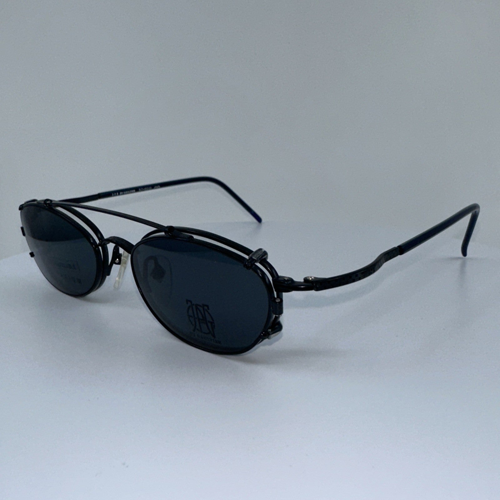 Vintage Jean Paul Gaultier JPG 57-0010 Blue Eyeglasses - Super Vision Optical