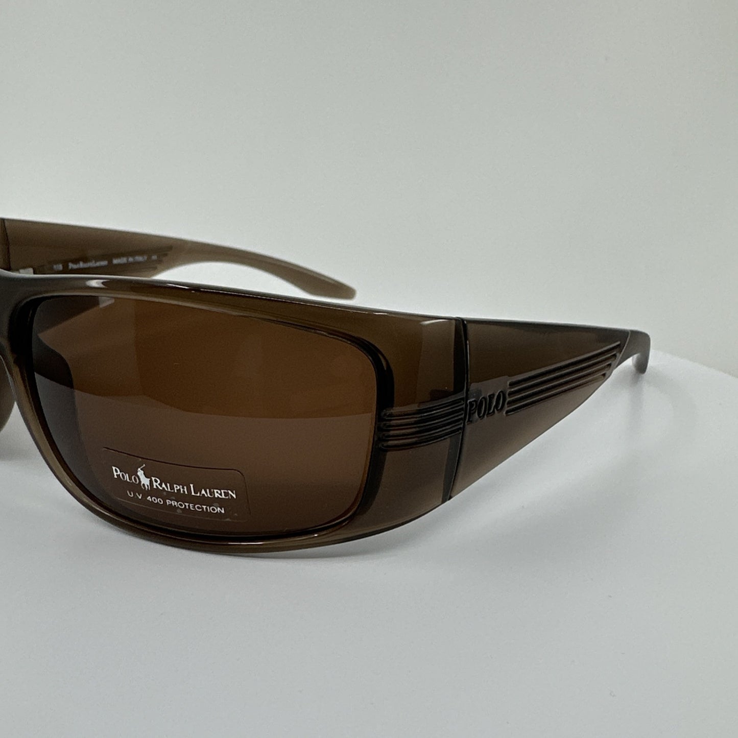 Vintage Polo Ralph Lauren POLO 1912/US Brown Sunglasses - Super Vision Optical