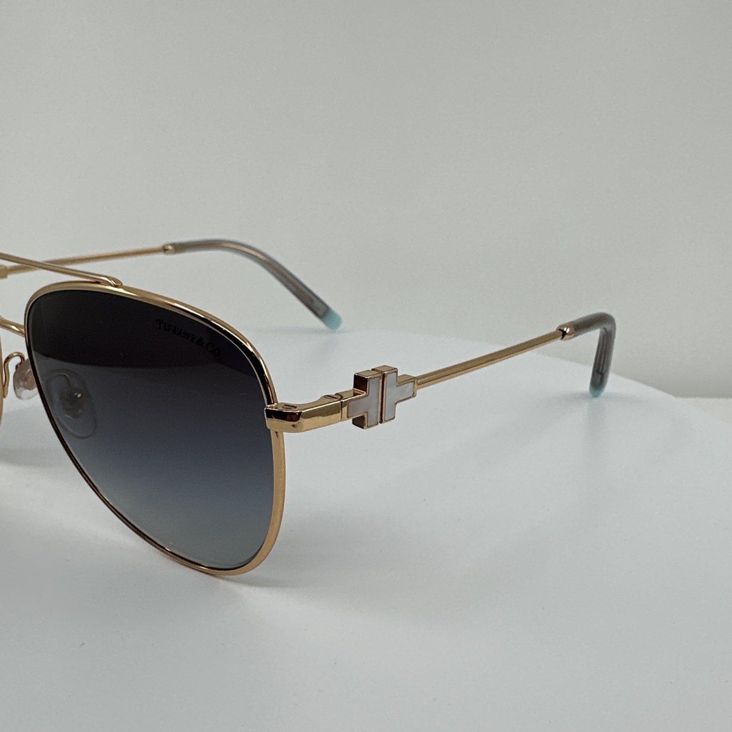 Vintage Tiffany & Co. TF 3080 Gold Sunglasses - Super Vision Optical