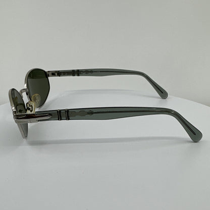 Vintage Persol PE 2042-S Silver Sunglasses - Super Vision Optical