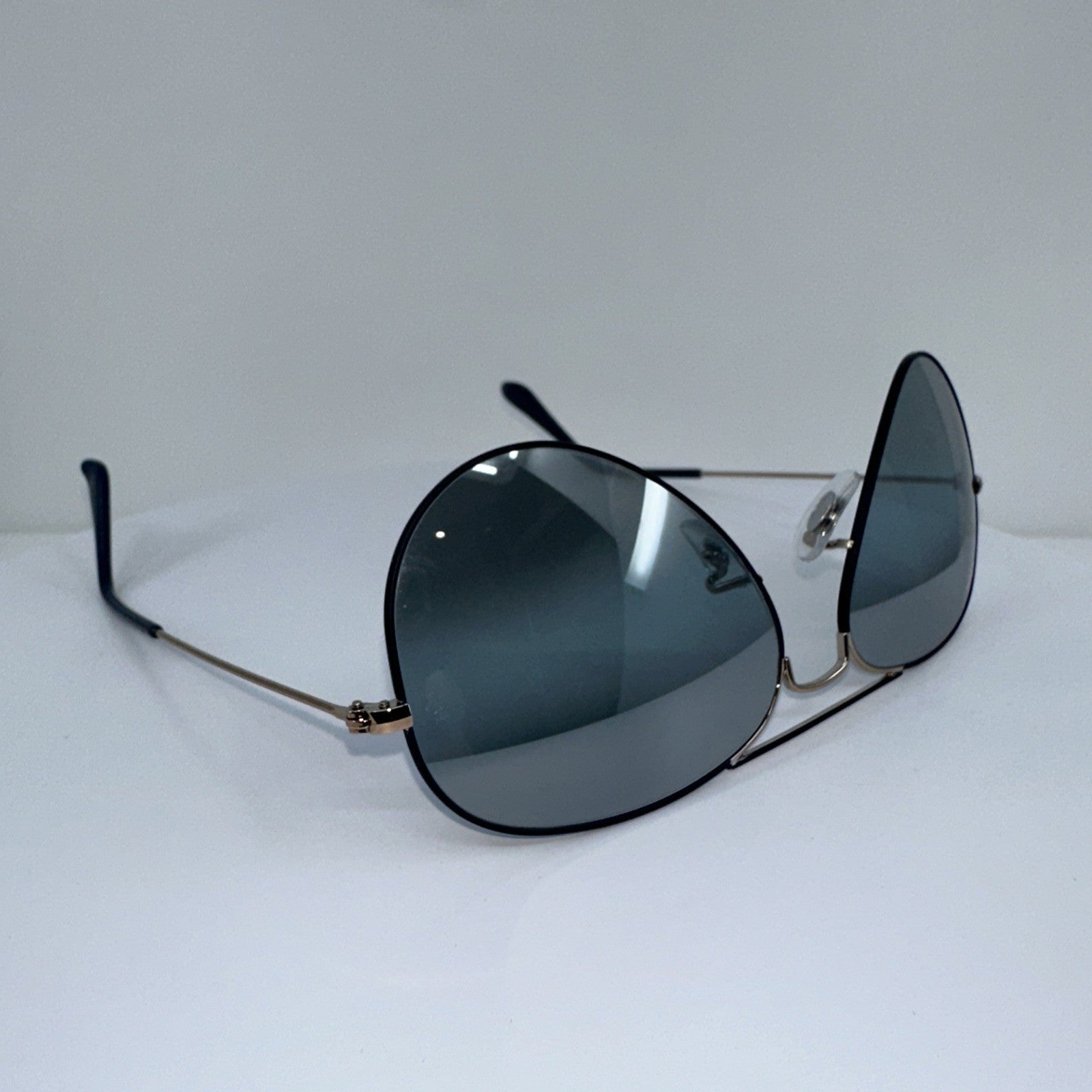 Vintage Ray-Ban RB 3025 Blue Sunglasses - Super Vision Optical