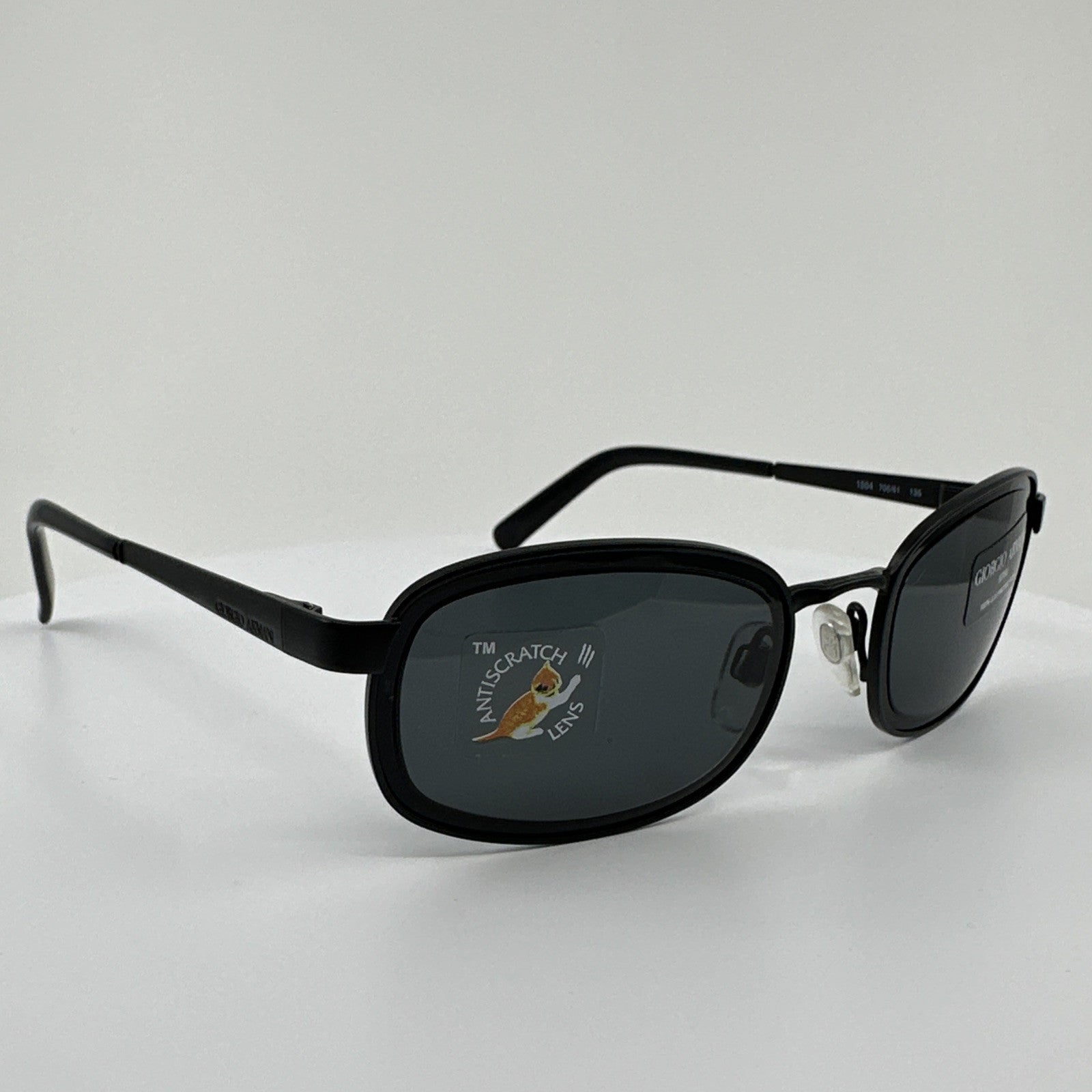Vintage Giorgio Armani GA 1504 Black Sunglasses - Super Vision Optical