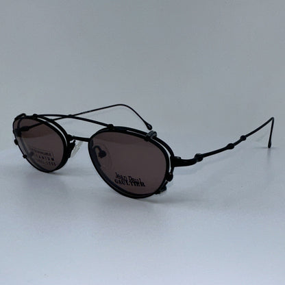 Vintage Jean Paul Gaultier JPG 55-0018 Black Eyeglasses - Super Vision Optical