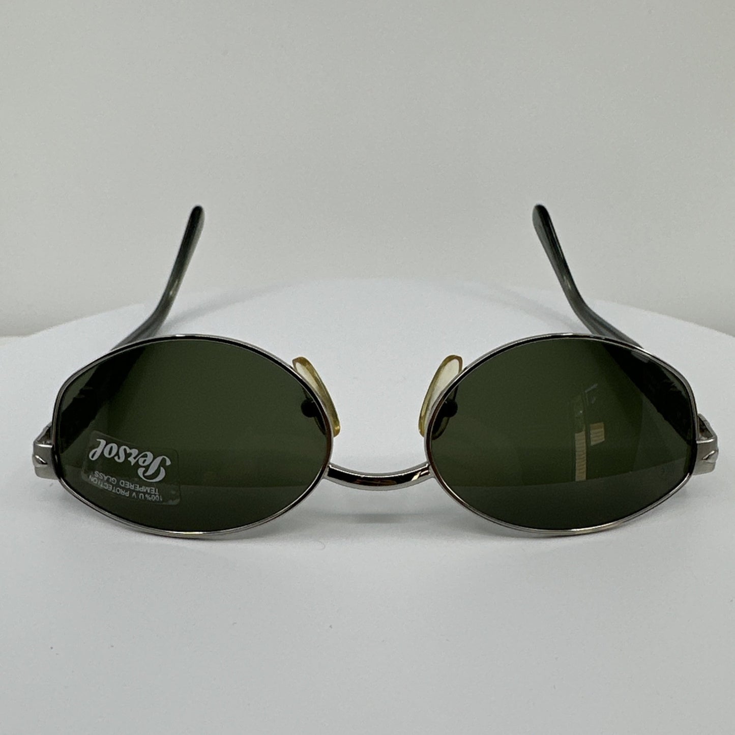 Vintage Persol PE 2042-S Silver Sunglasses - Super Vision Optical