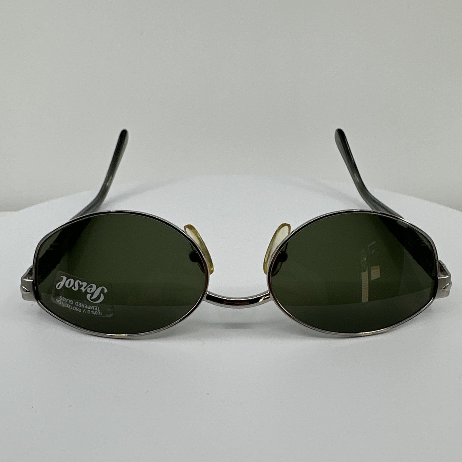 Vintage Persol PE 2042-S Silver Sunglasses - Super Vision Optical