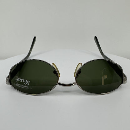 Vintage Persol PE 2042-S Silver Sunglasses - Super Vision Optical